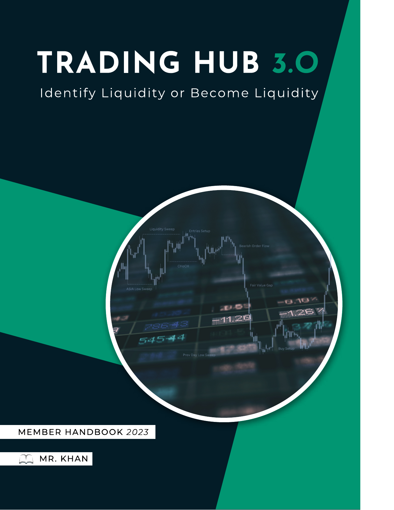 Trading Hub 3.0 ebook cover — Identify Liquidity or Become Liquidity