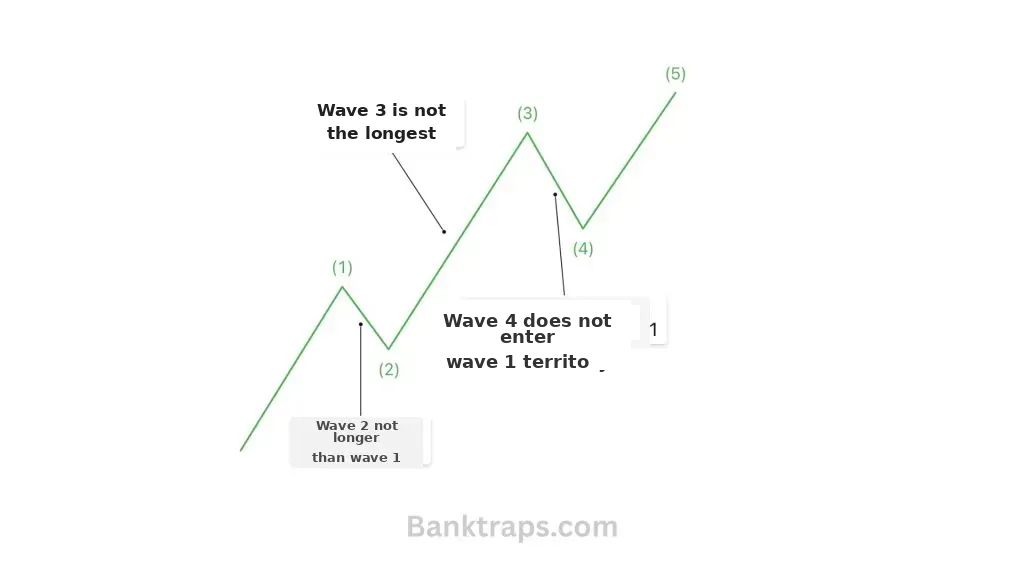 Elliott motive wave structure and the 3 hard rules